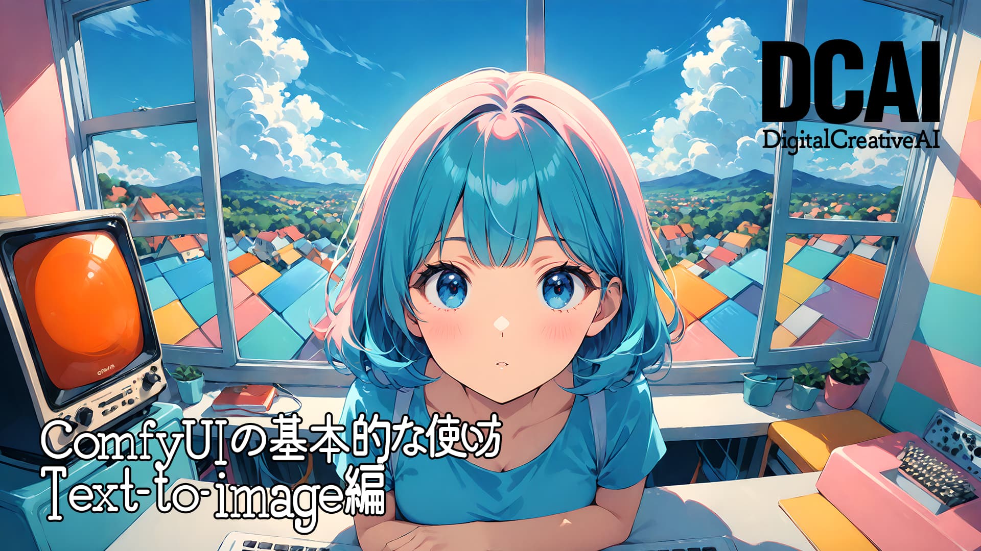 ComfyUIの基本的な使い方（新GUI対応）Text-to-image編のメイン画像