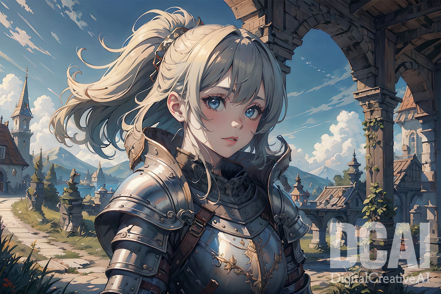 Sample images of Medieval Style Armor Suit