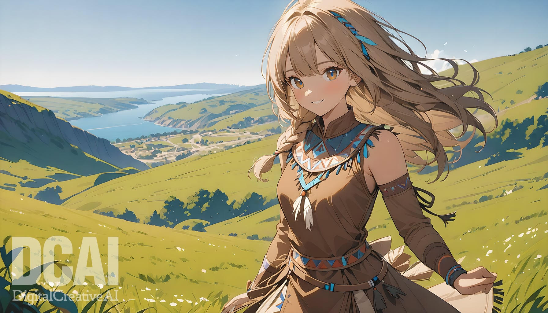 Sample image of Anime Native American Style