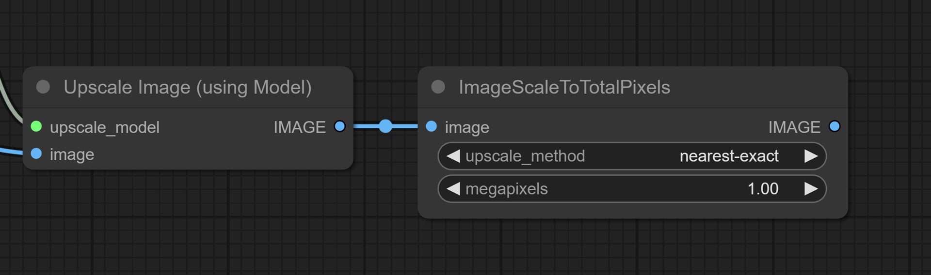 Graph Composition-Resize the upscaled image to the desired size