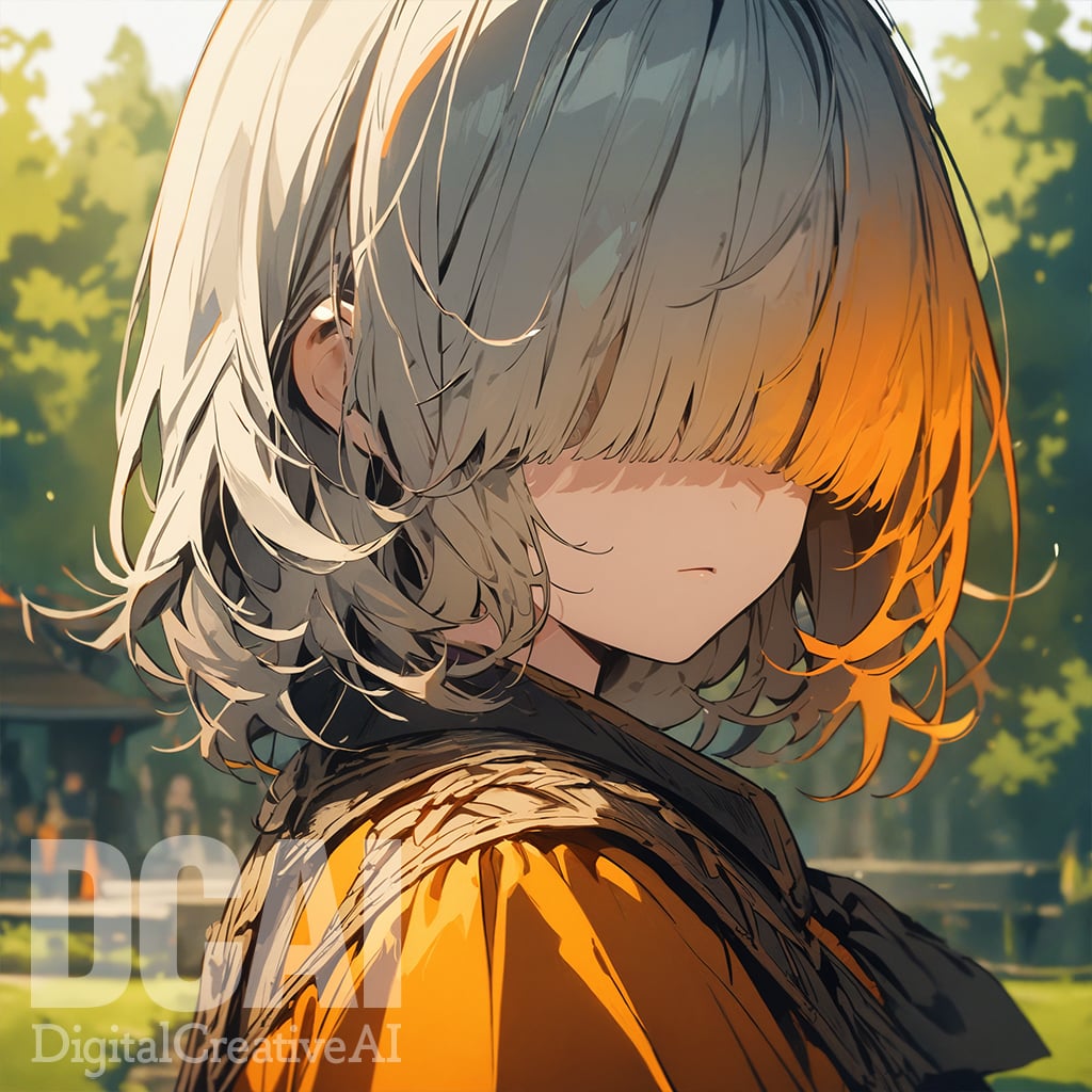 bangs over eyesのサンプル