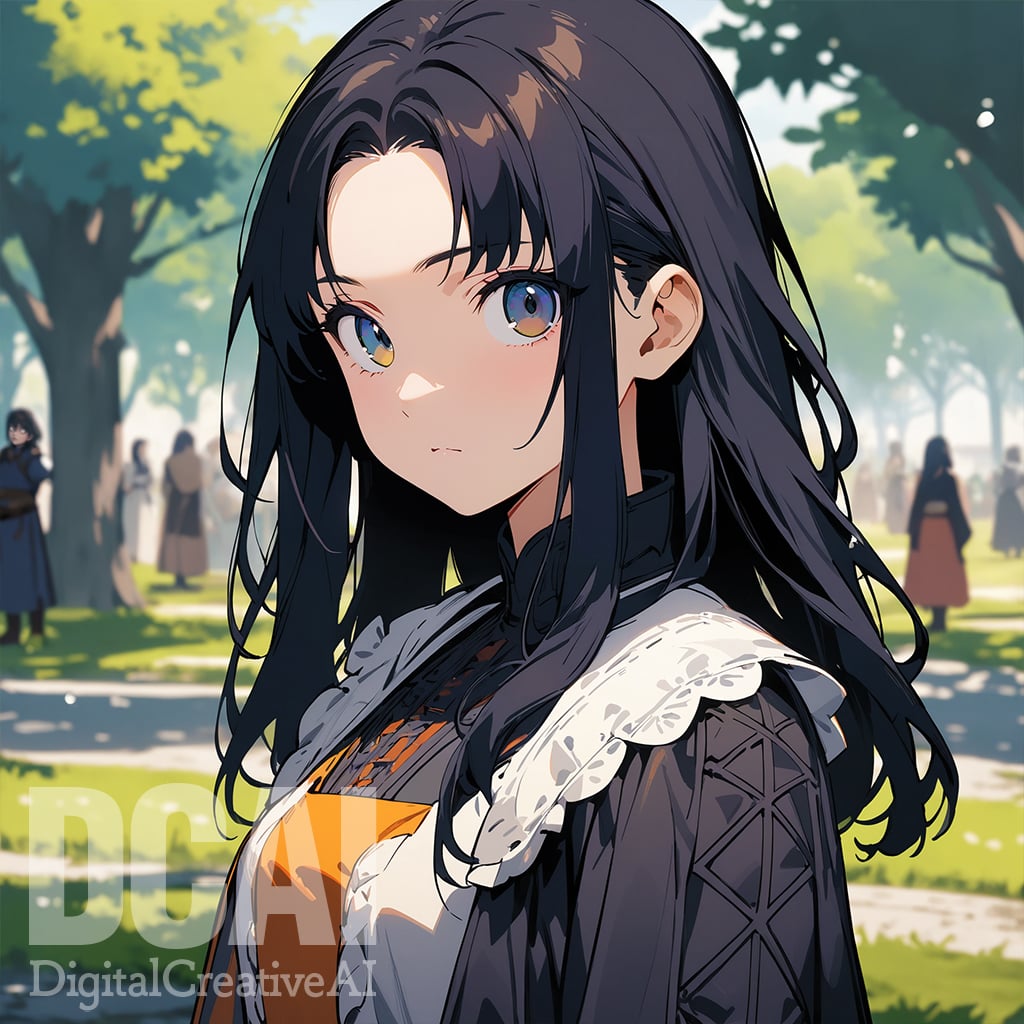 sample of black hair