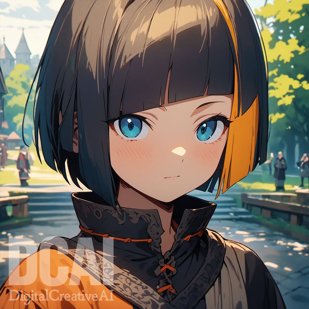 diagonal bangsのサンプル