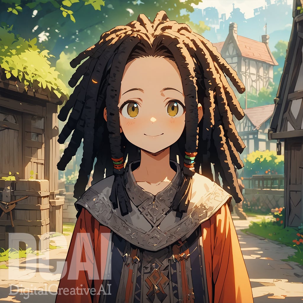 sample of dreadlocks
