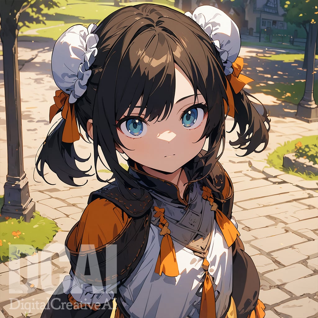 hair bun coverのサンプル