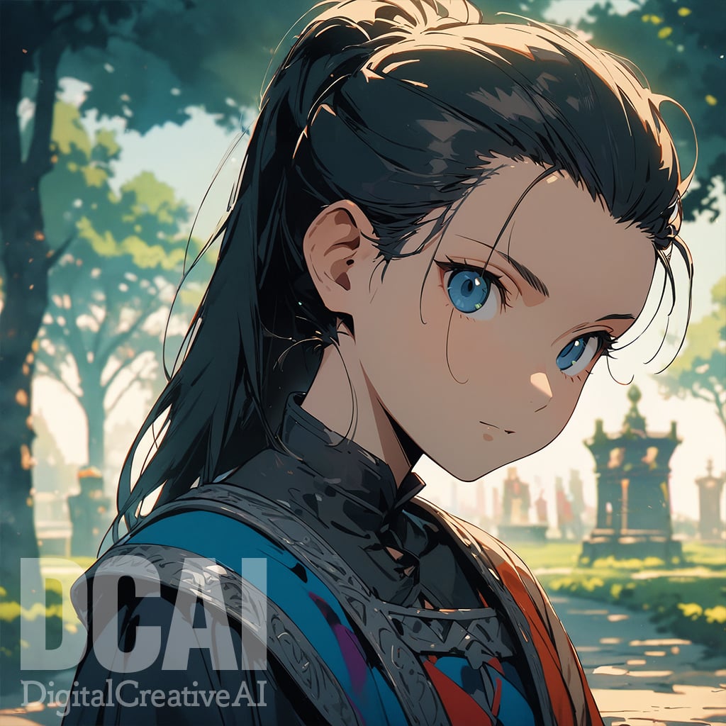 hair pulled backのサンプル
