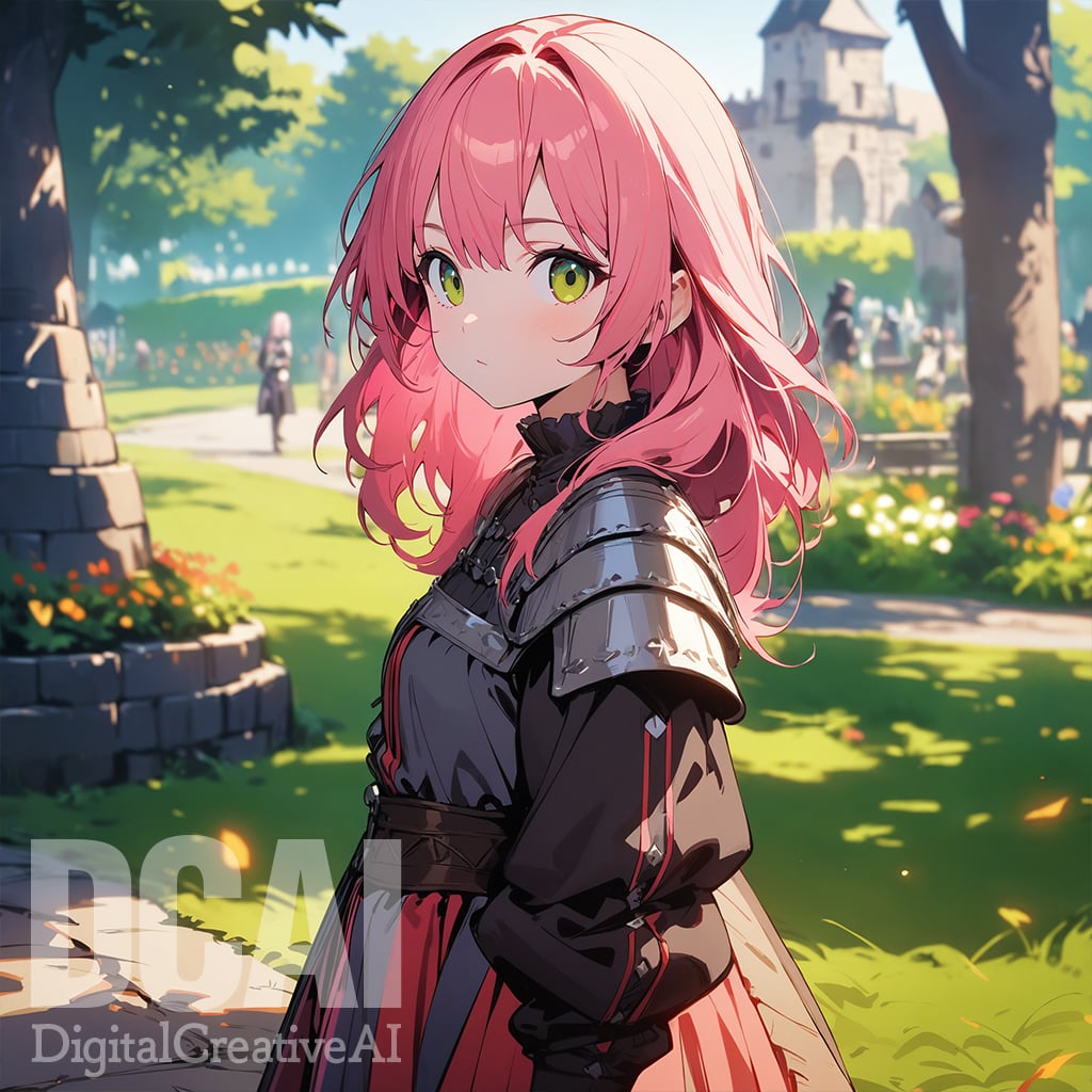 sample of pink hair