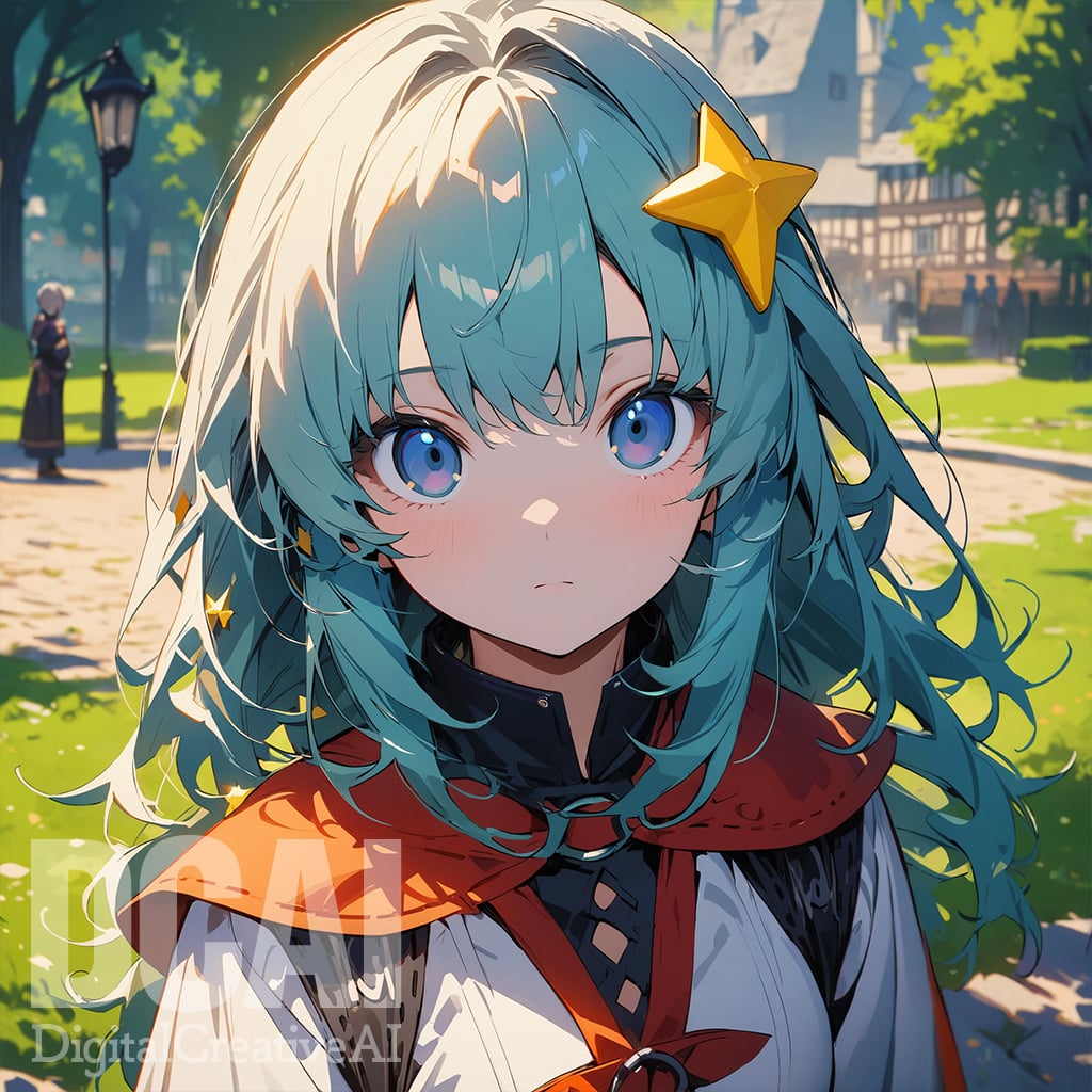 star hair ornamentのサンプル