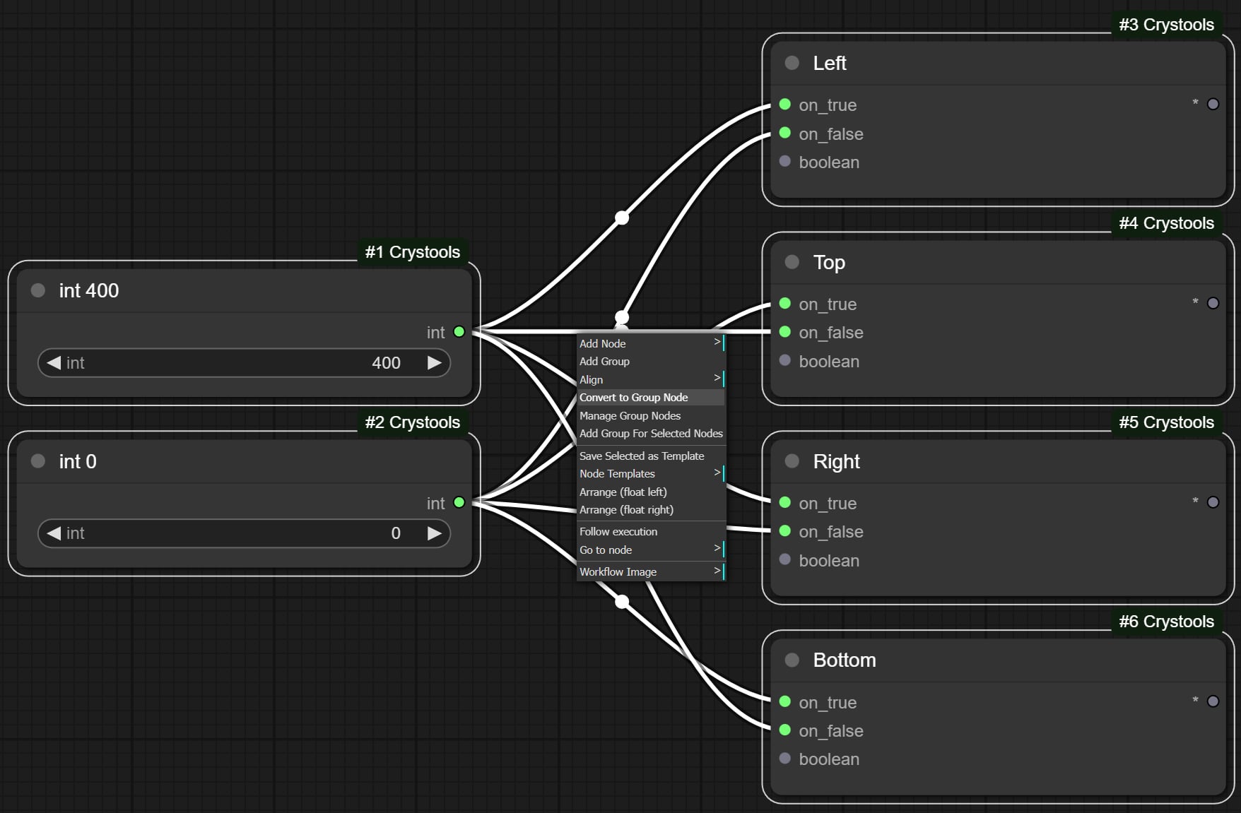 H/V Param Switcher (Group)ノードの作り方ステップ4