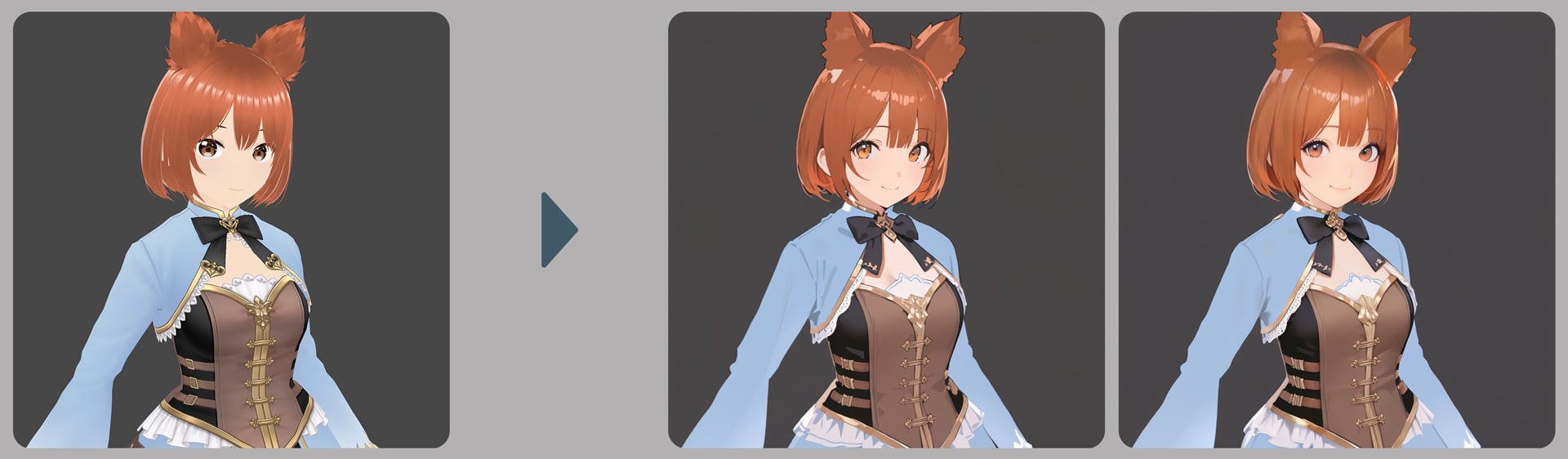 Sample of style conversion from captured image